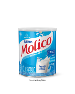 Molico Desnatado Lata 280g - Leite em Pó Desnatado